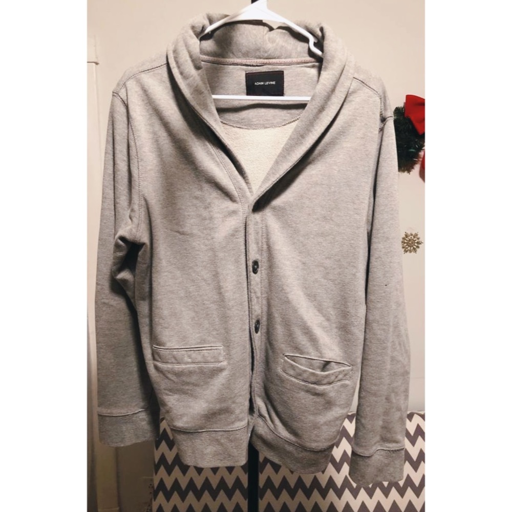Grey cardigan